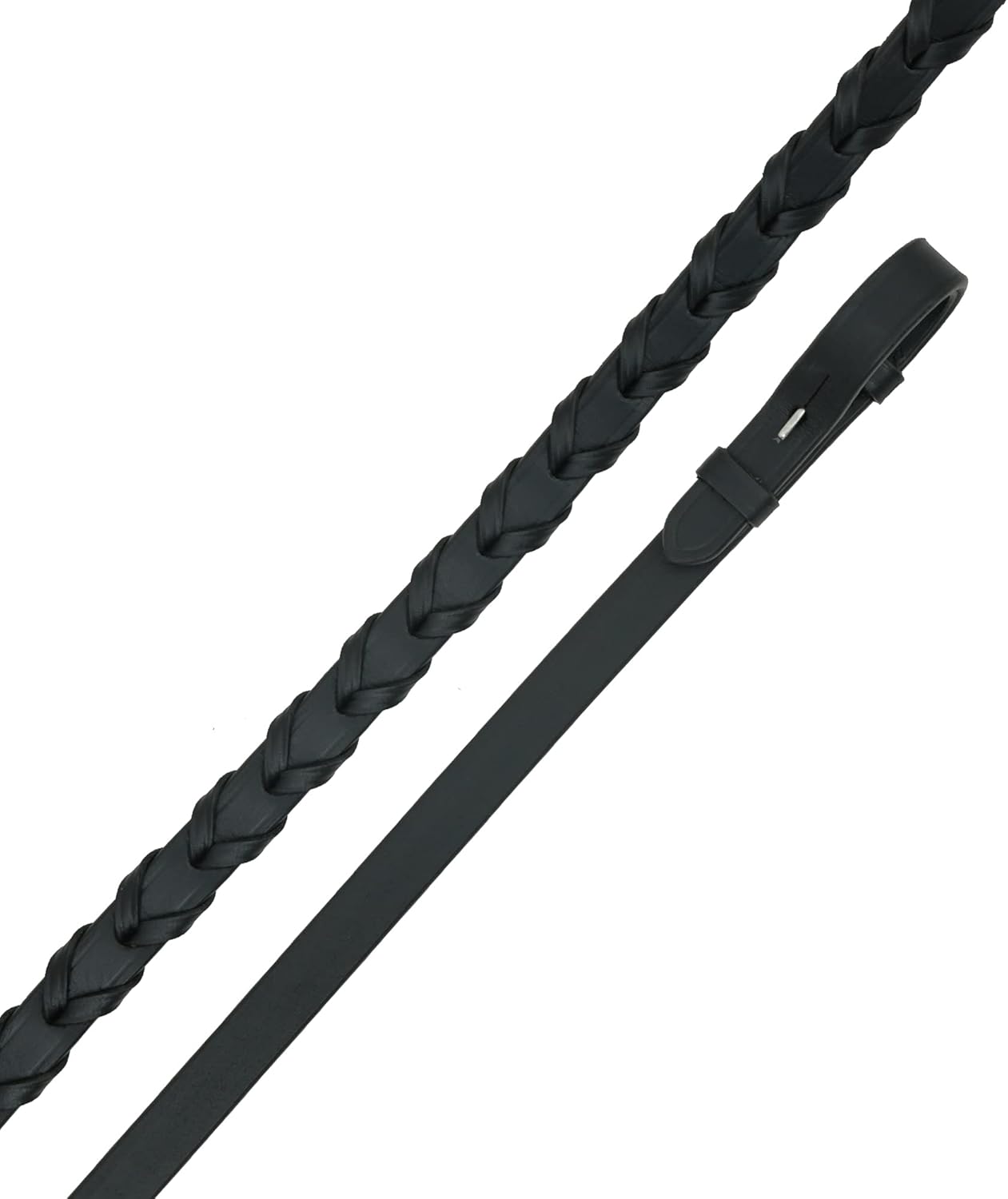 SIE Plaited Leather Bridle Reins