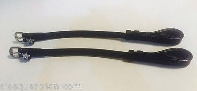 SIE Star design cheek piece pair for bridles