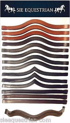 Qty. 10 SIE - Any Shape Leather Browband for Bridles - Empty channel