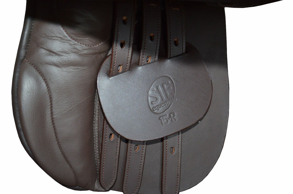 SIE English jumping leather horse saddles all sizes colors – SIE EQUESTRIAN