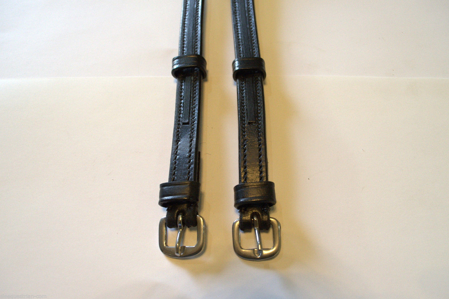 Qty. 5 Pair Empty channel Leather Cheek pieces of bridle 4mm custom size color