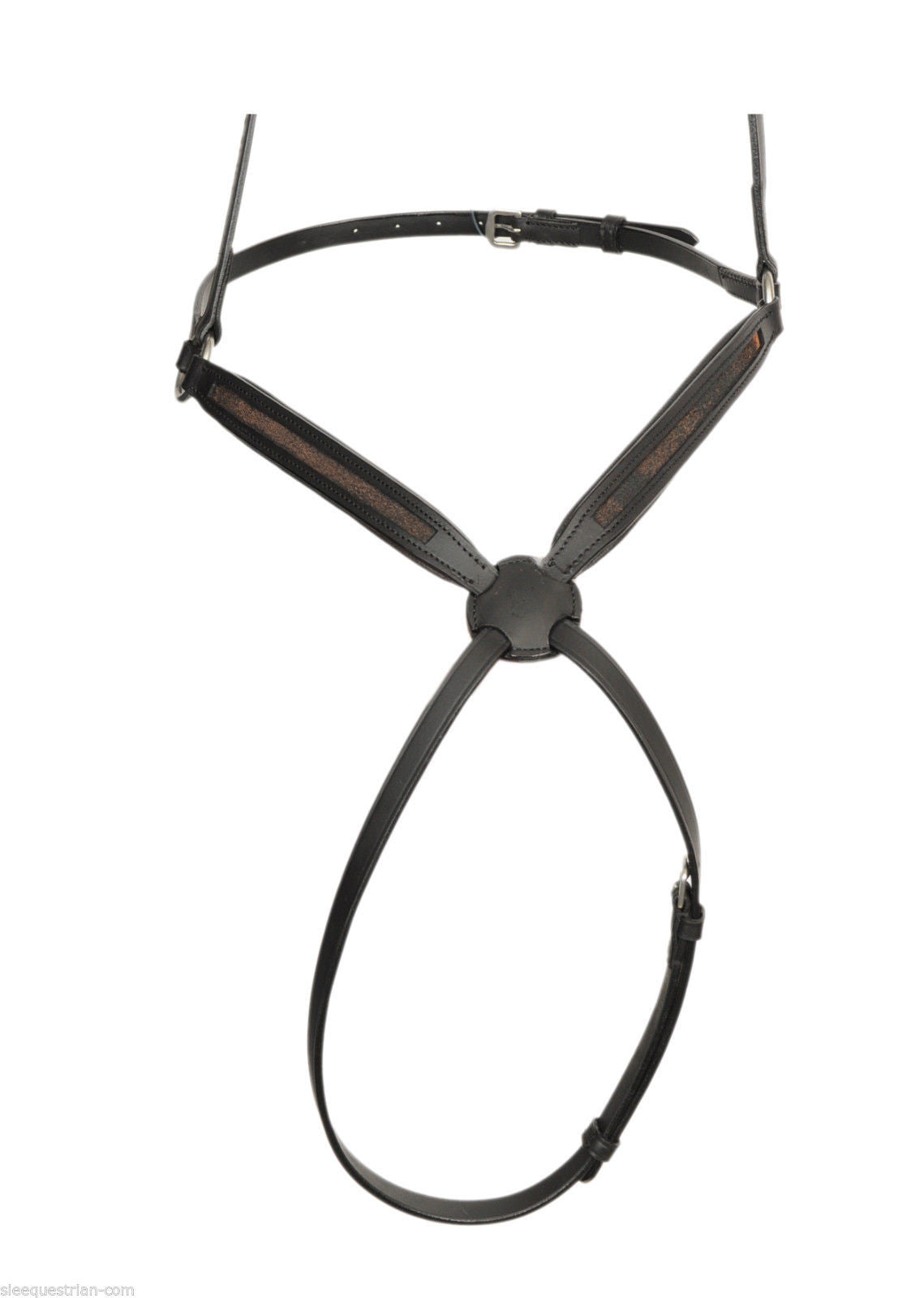 Qty 3 Empty channel Figure 8 grackle leather horse nosebands 8 mm CHRISTMAS SALE