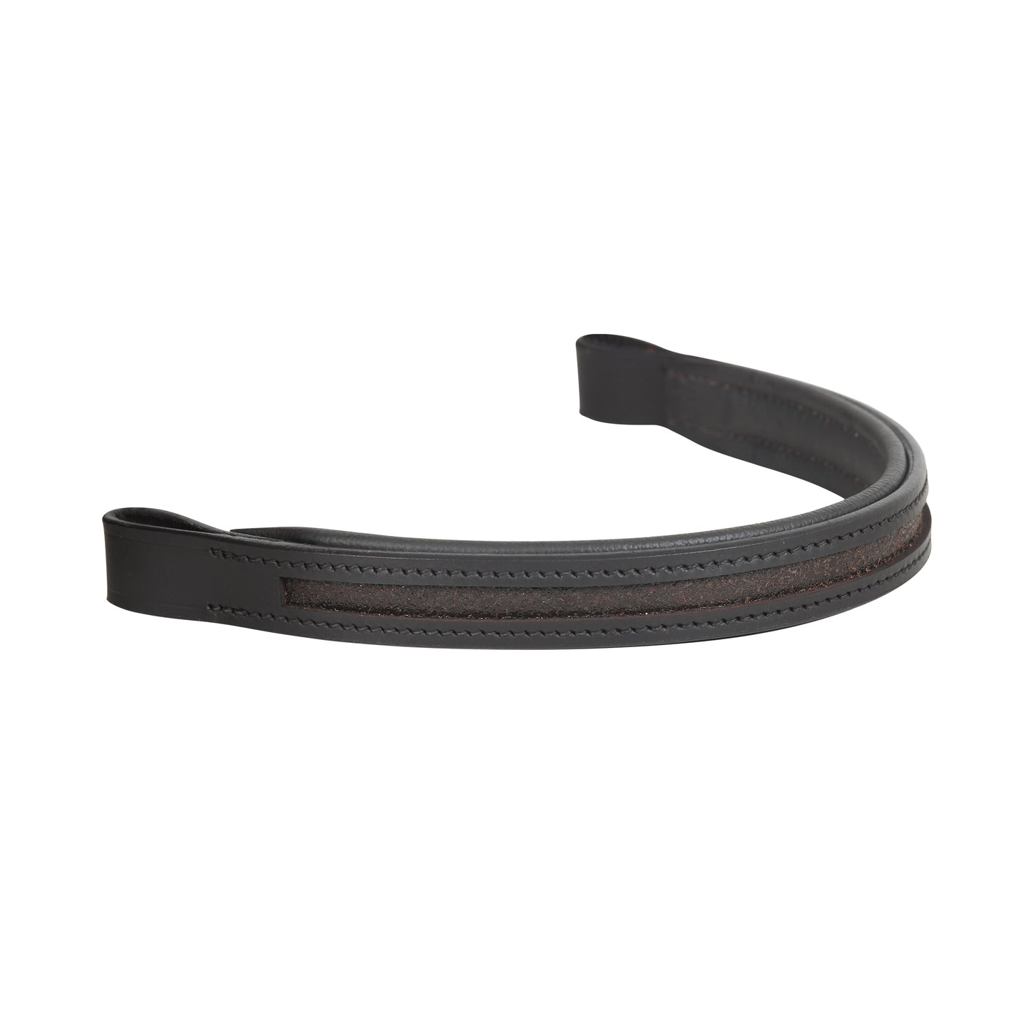 Qty. 10 SIE - Any Shape Leather Browband for Bridles - Empty channel