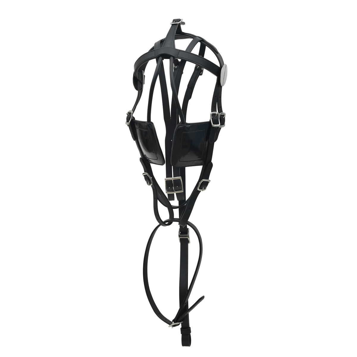 Hunt's Black Leather Pairs Driving Harness With Van Der Wiel Breast  Collars, Horse Size - 6076-3 - GOOD APPLE EQUINE