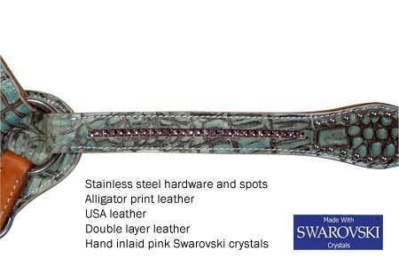 Inlaid Swarovski Crystal Breast Collar