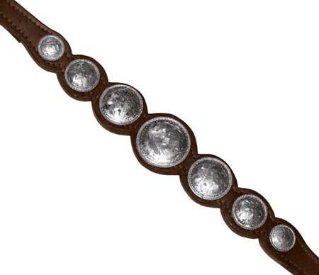 Silver Concho Breast Collar Closeout