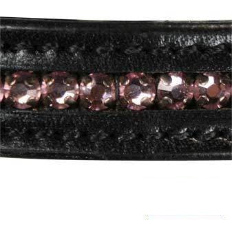 Diamond and Spot combo Leather Headstall / headstalls