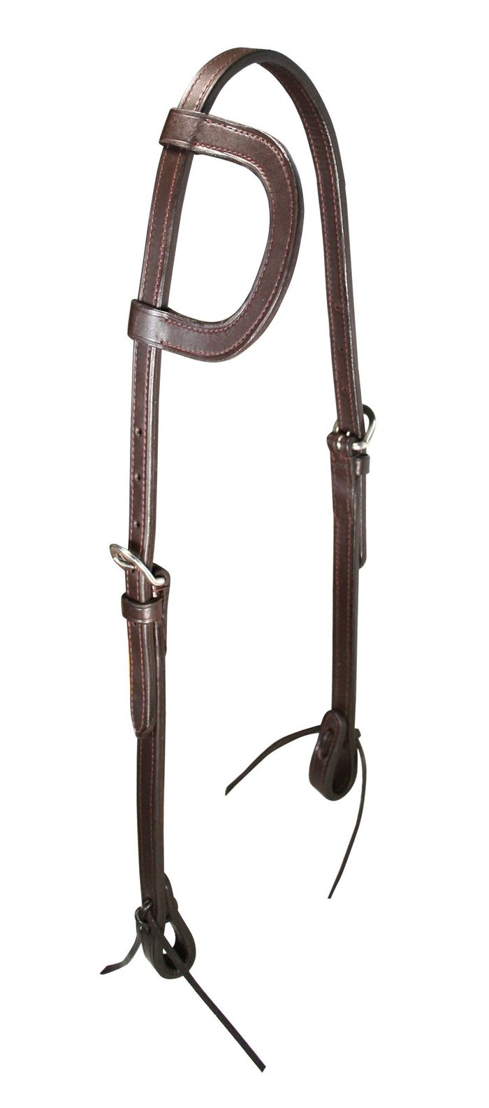 Premium double layer leather headstalls / headstall
