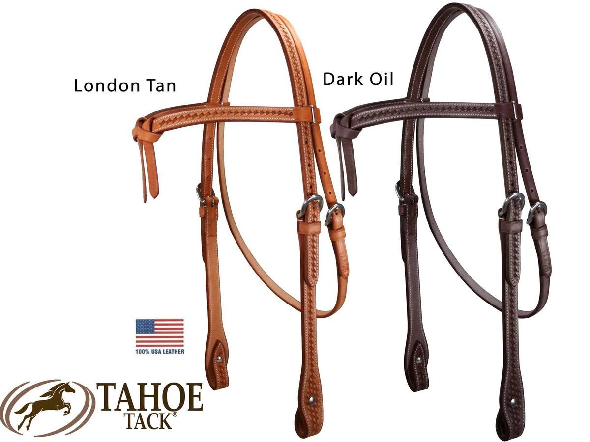 Weave Knotted Headstall & Breast Collar Set