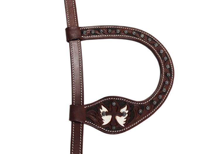 Painted Wings Design One Ear Headstall