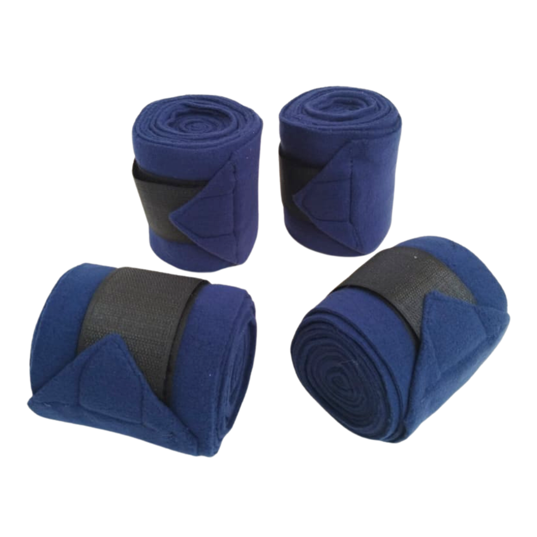 SIE EQUESTRIAN Horse Leg Bandage/Horse Leg wrap (Set of 4) Red, Blue, Navy Blue, Black, Pink, and White