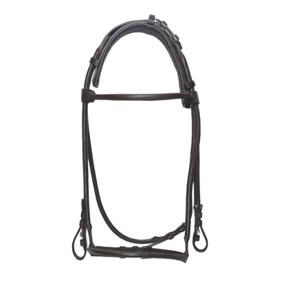 Rolled Leather Horse Bridles / Bridle