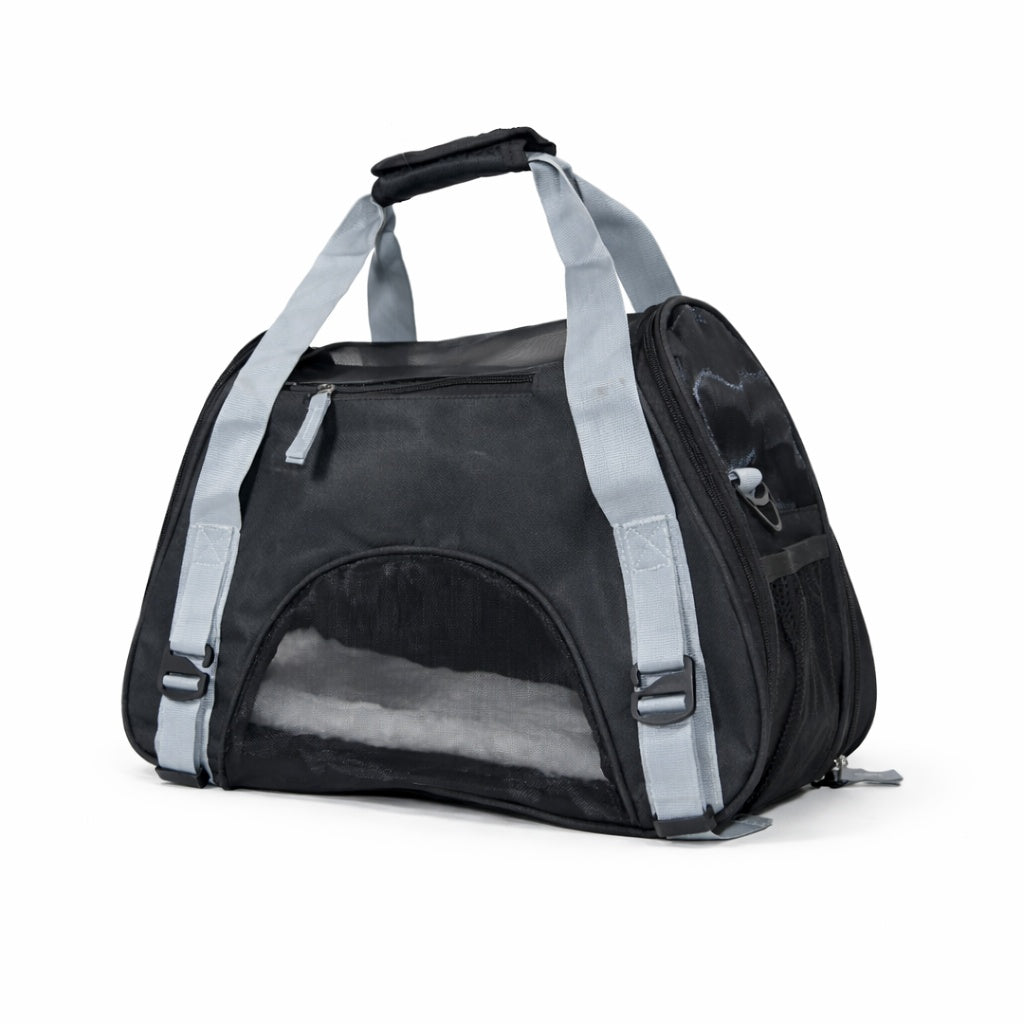 SIE Premium Pet Carrier Bag for Dogs & Cats – Breathable, Lightweight & Foldable