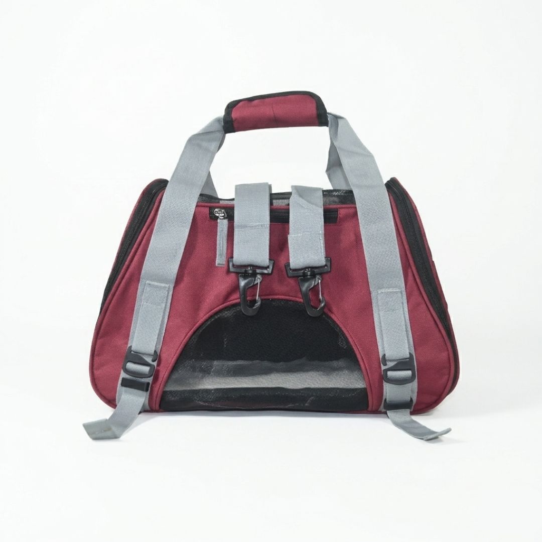 SIE Premium Pet Carrier Bag for Dogs & Cats – Breathable, Lightweight & Foldable