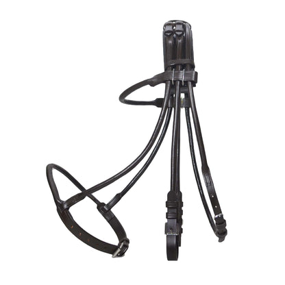 Rolled Leather Horse Bridles / Bridle