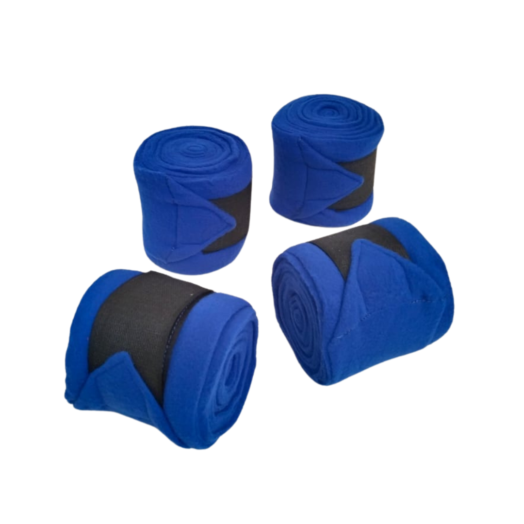 SIE EQUESTRIAN Horse Leg Bandage/Horse Leg wrap (Set of 4) Red, Blue, Navy Blue, Black, Pink, and White