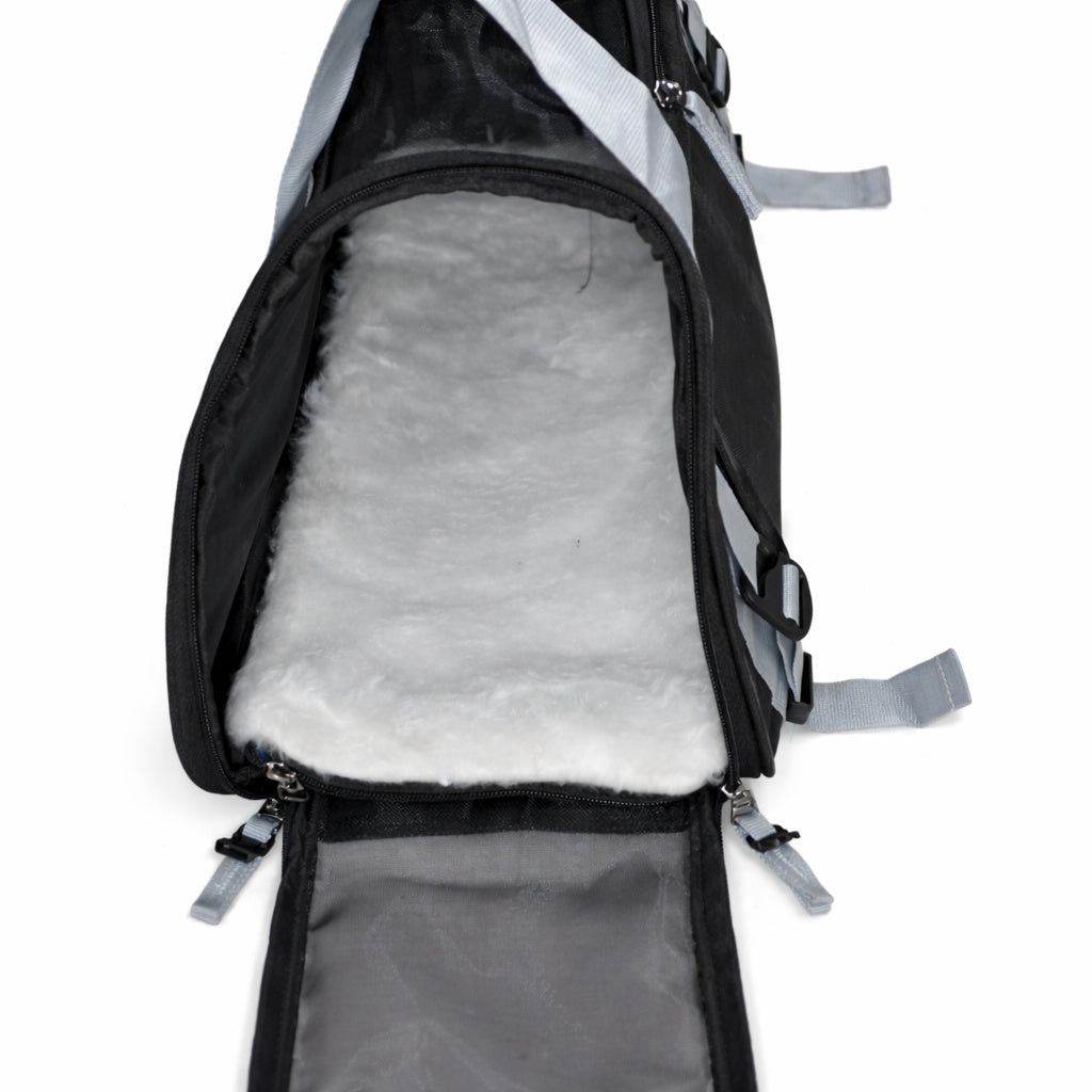 SIE Premium Pet Carrier Bag for Dogs & Cats – Breathable, Lightweight & Foldable