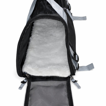 SIE Premium Pet Carrier Bag for Dogs & Cats – Breathable, Lightweight & Foldable