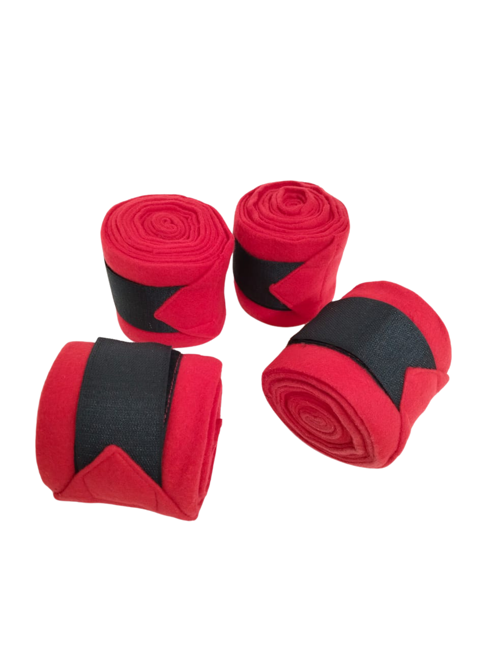 SIE EQUESTRIAN Horse Leg Bandage/Horse Leg wrap (Set of 4) Red, Blue, Navy Blue, Black, Pink, and White