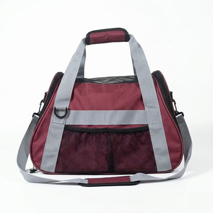 SIE Premium Pet Carrier Bag for Dogs & Cats – Breathable, Lightweight & Foldable
