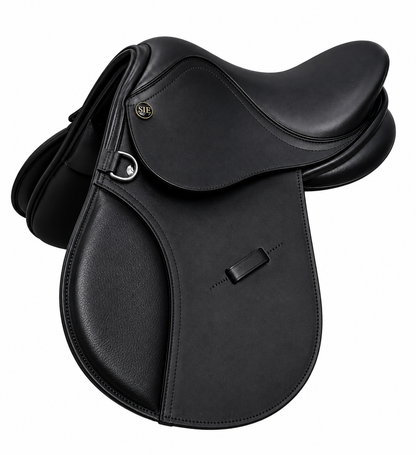 English Jumping Leather Horse and Pony Saddle