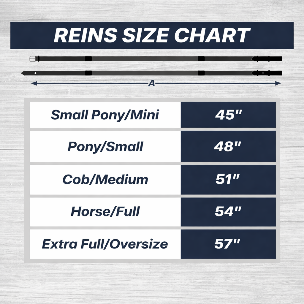 SIE Braided Leather Bridle Reins