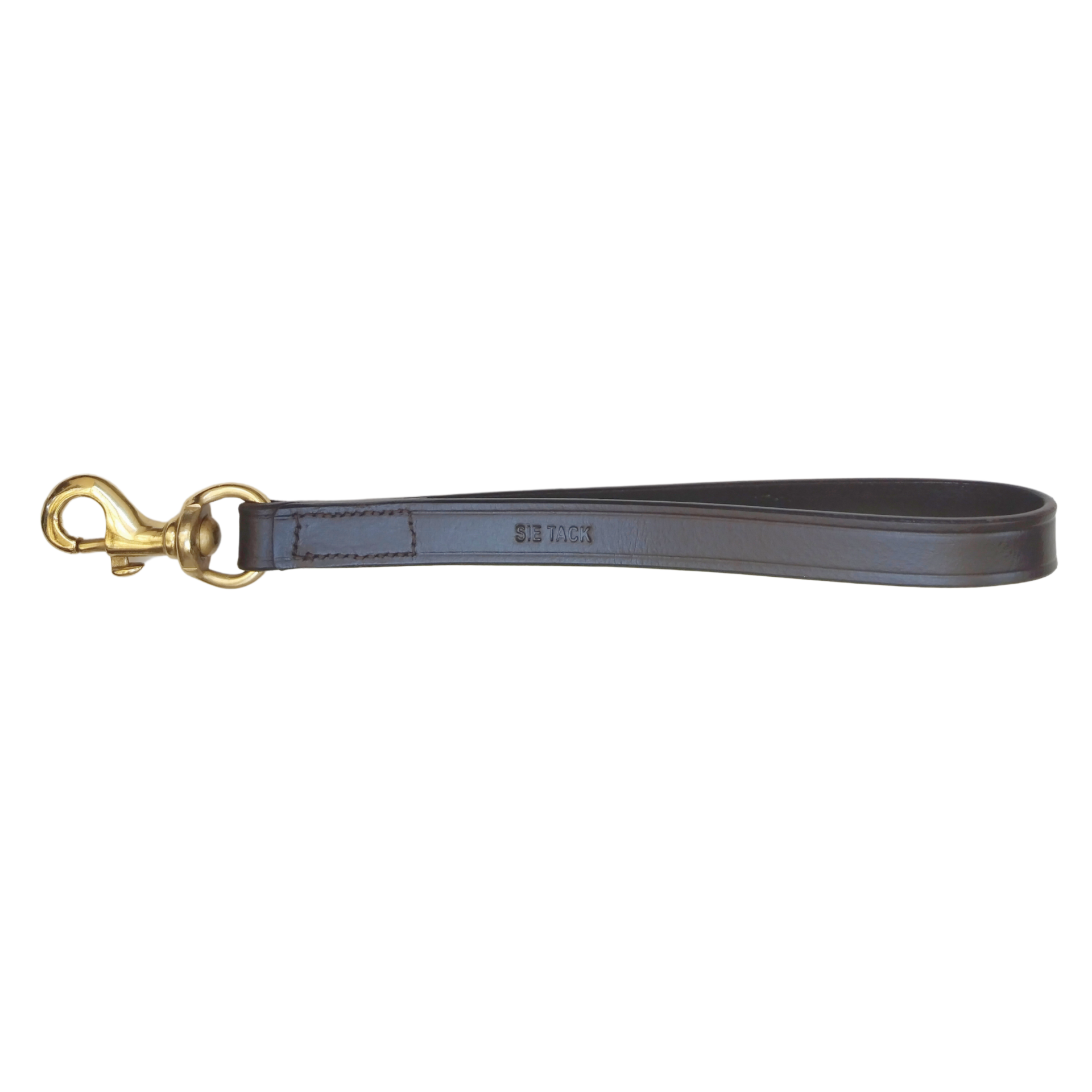 SIE Equestrian Leather Short Traffic Dog Leash 12