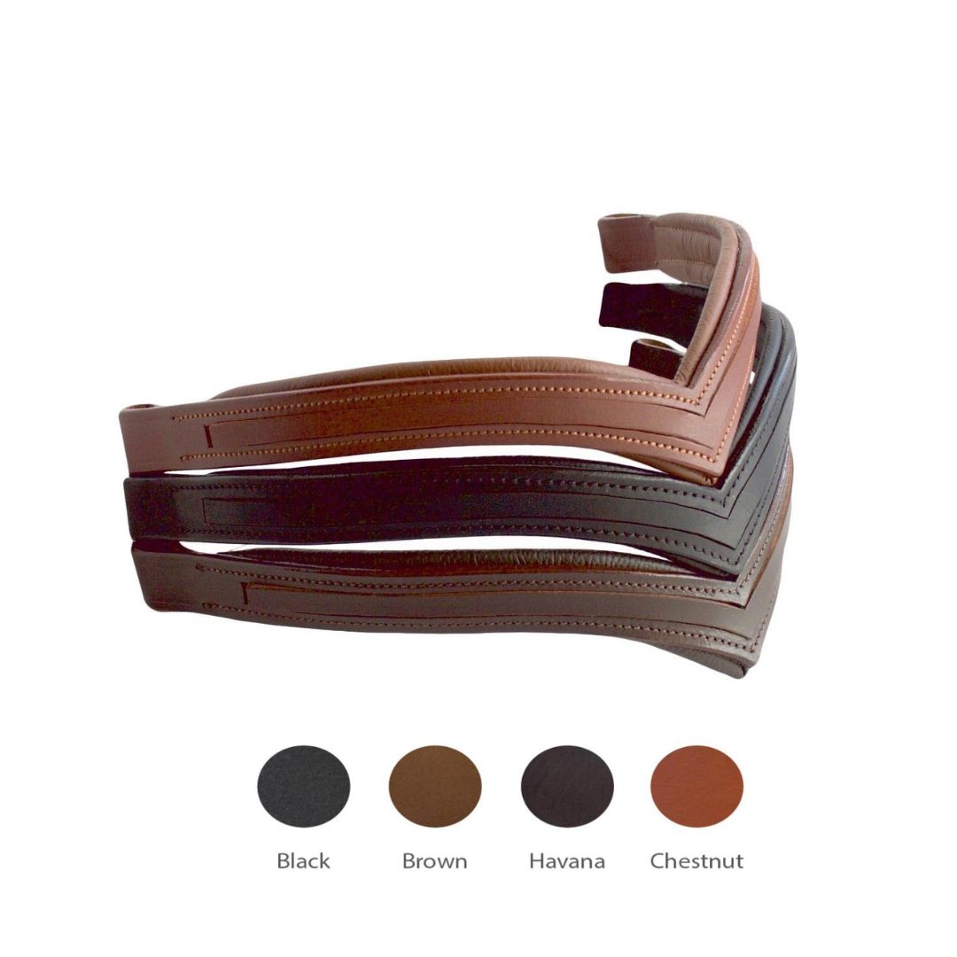 Lot of 250 Piece Genuine Leather Horse Browband Wholesale Lot