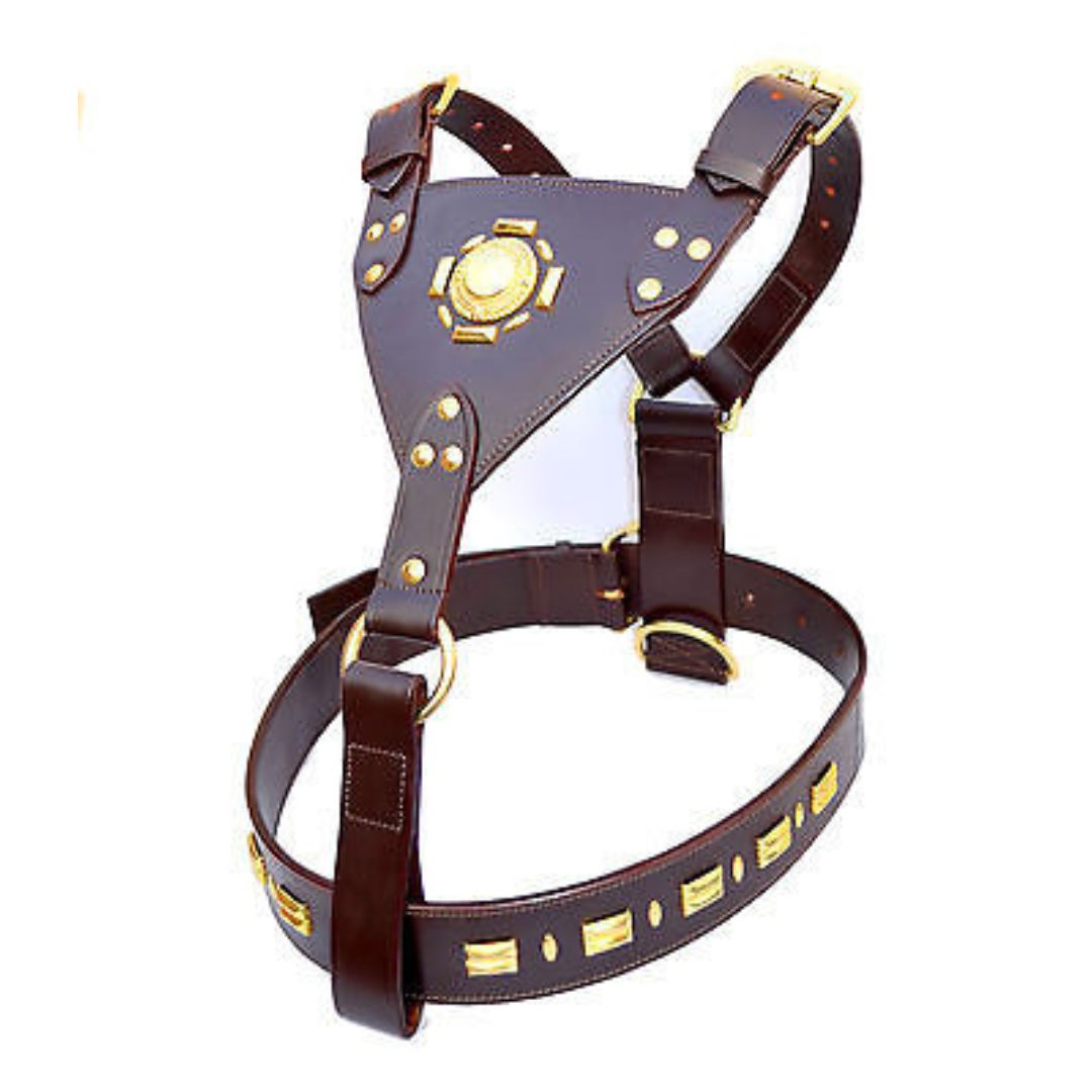 Leather Dog Harness - all sizes available now  SADDLES EHS