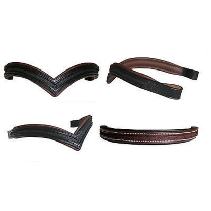 Qty. 250 SIE - Custom Made Empty Channel Leather Browbands  SUPERSALE OFFER
