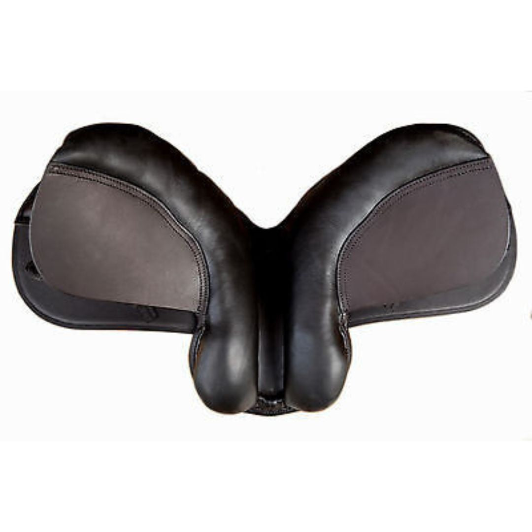 Kids Leather English Jumping Saddle, view 3 of 6