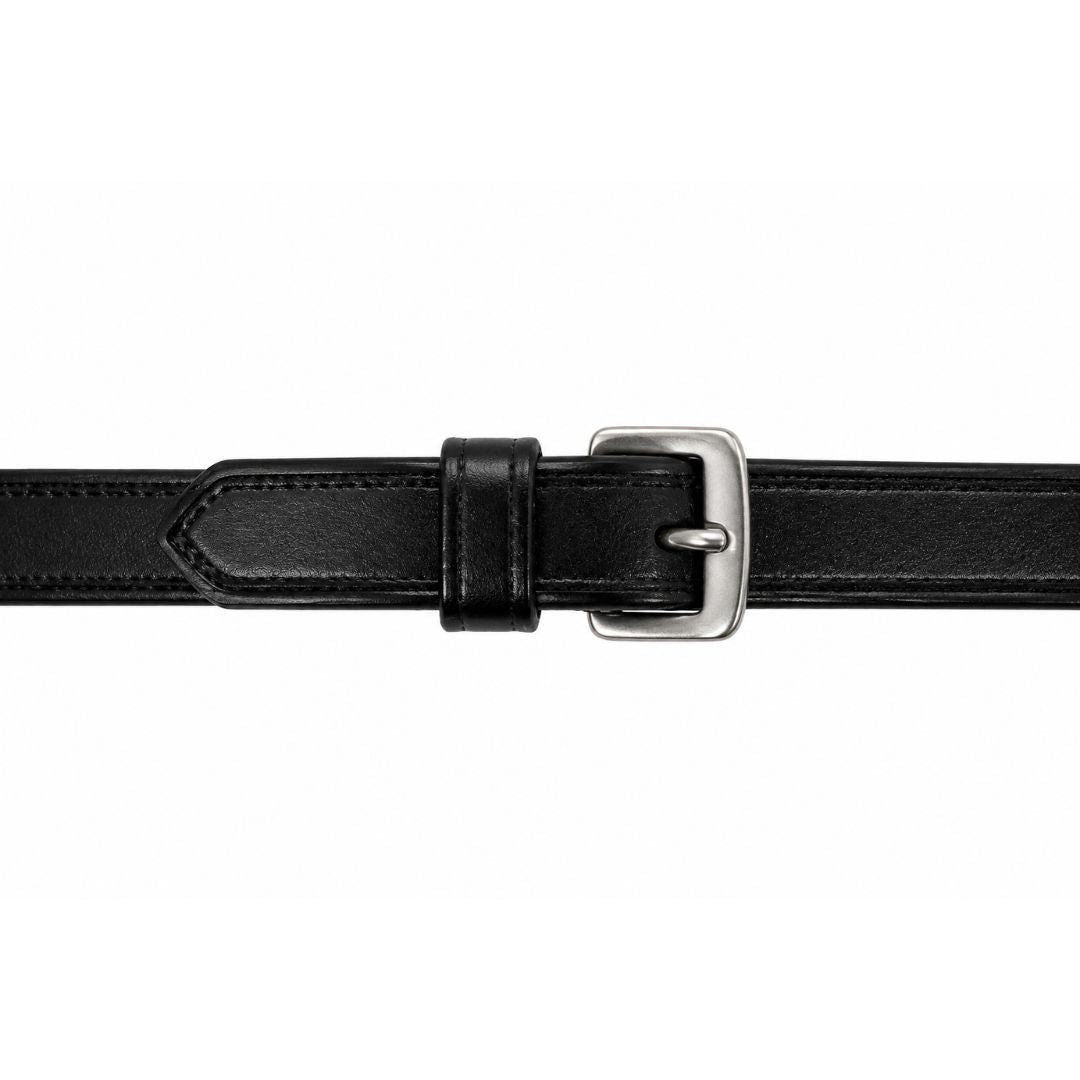 SIE Leather Crank Dressage Bridle with Padded Crown & Flash – Premium Soft Padded Horse Bridle with Loop Holder