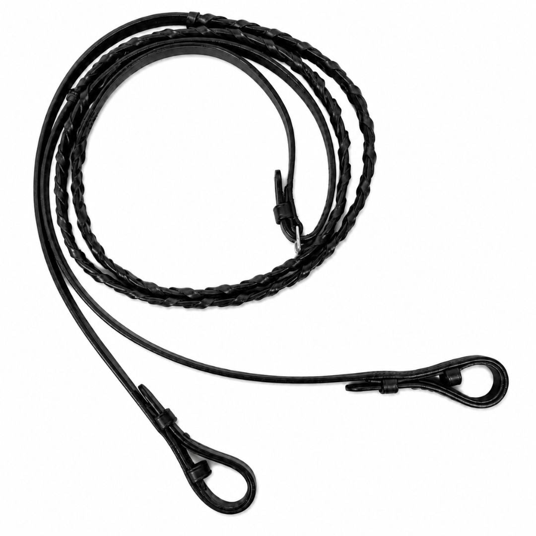 SIE Pink Crystals Single Row Leather Show Bridle  – Padded Anatomic Design