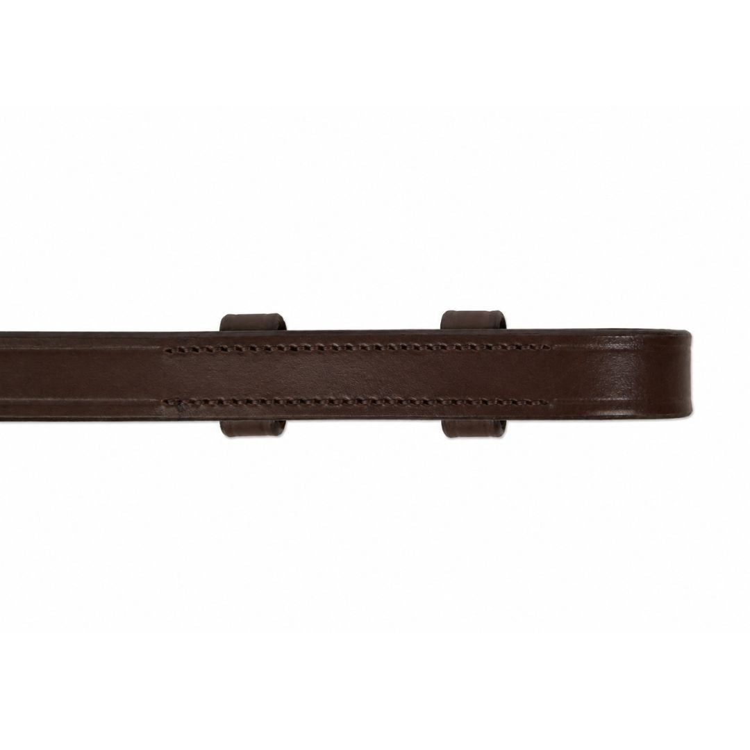 SIE Dressage Bridle with Reins – Premium Leather Horse Bridle with Stainless Steel Hardware