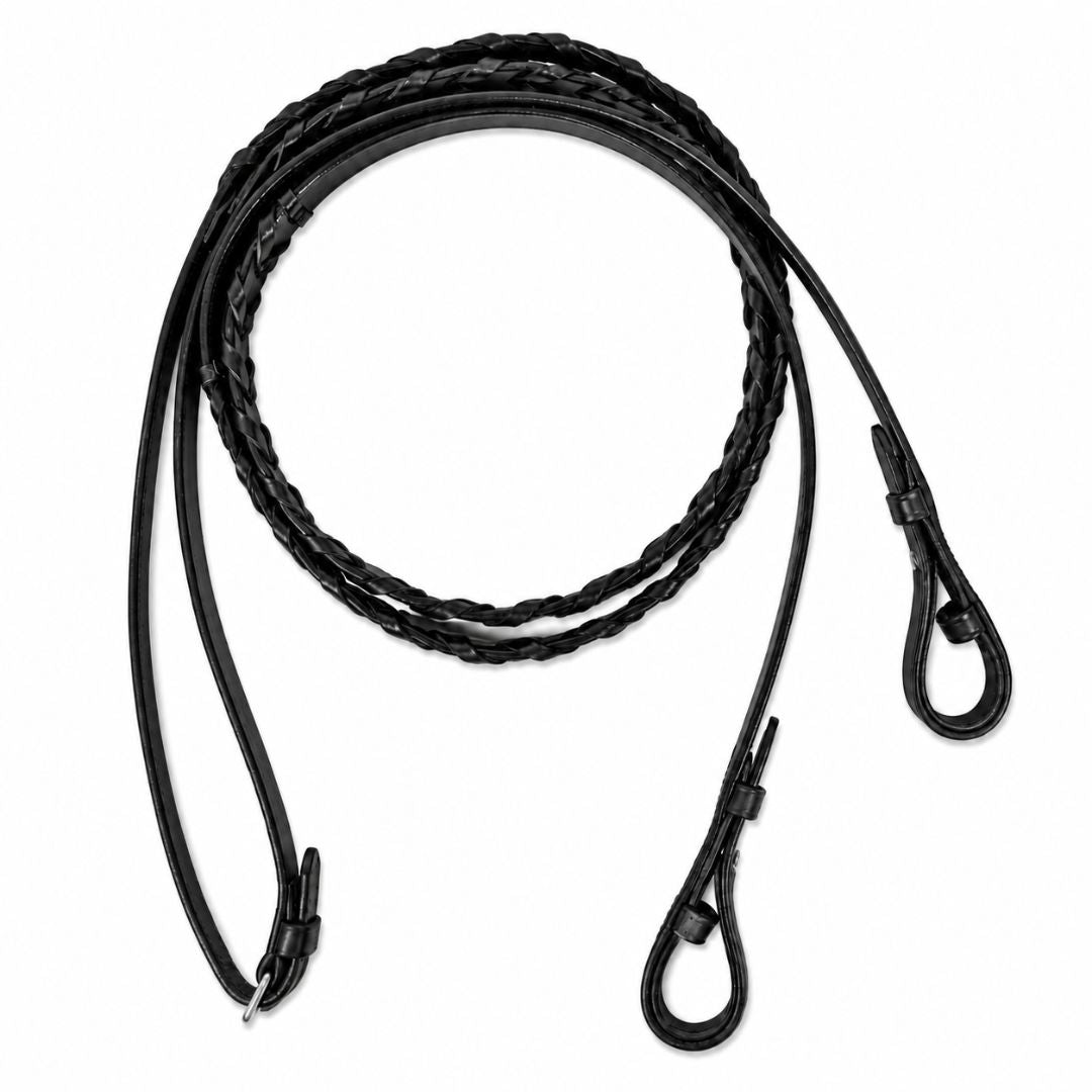 SIE Pink Crystals Single Row Leather Show Bridle  – Padded Anatomic Design