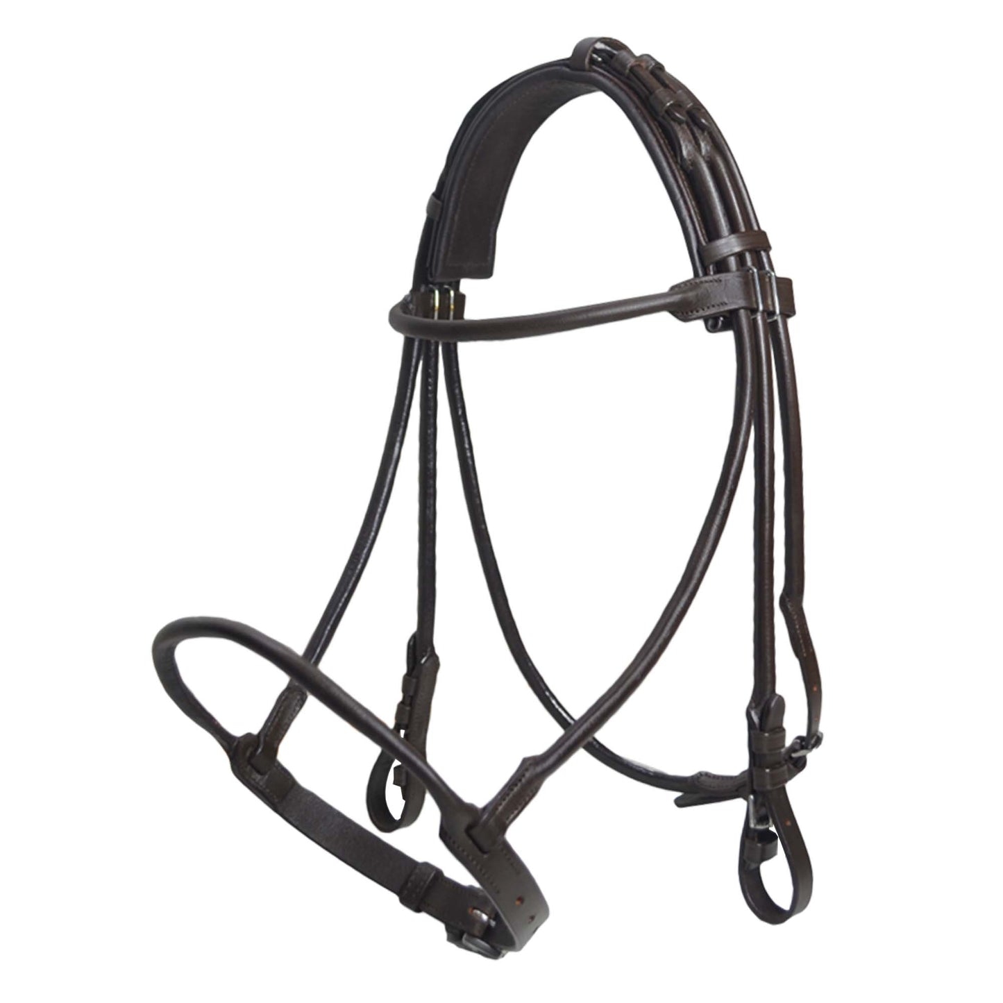 Rolled Leather Horse Bridles / Bridle
