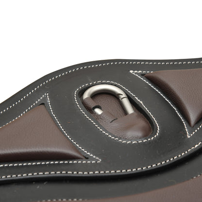 SIE Window Leather Stud Belly Guard Horse Girth Center Stud Snap With Elastic Ends & SS Roller Buckles