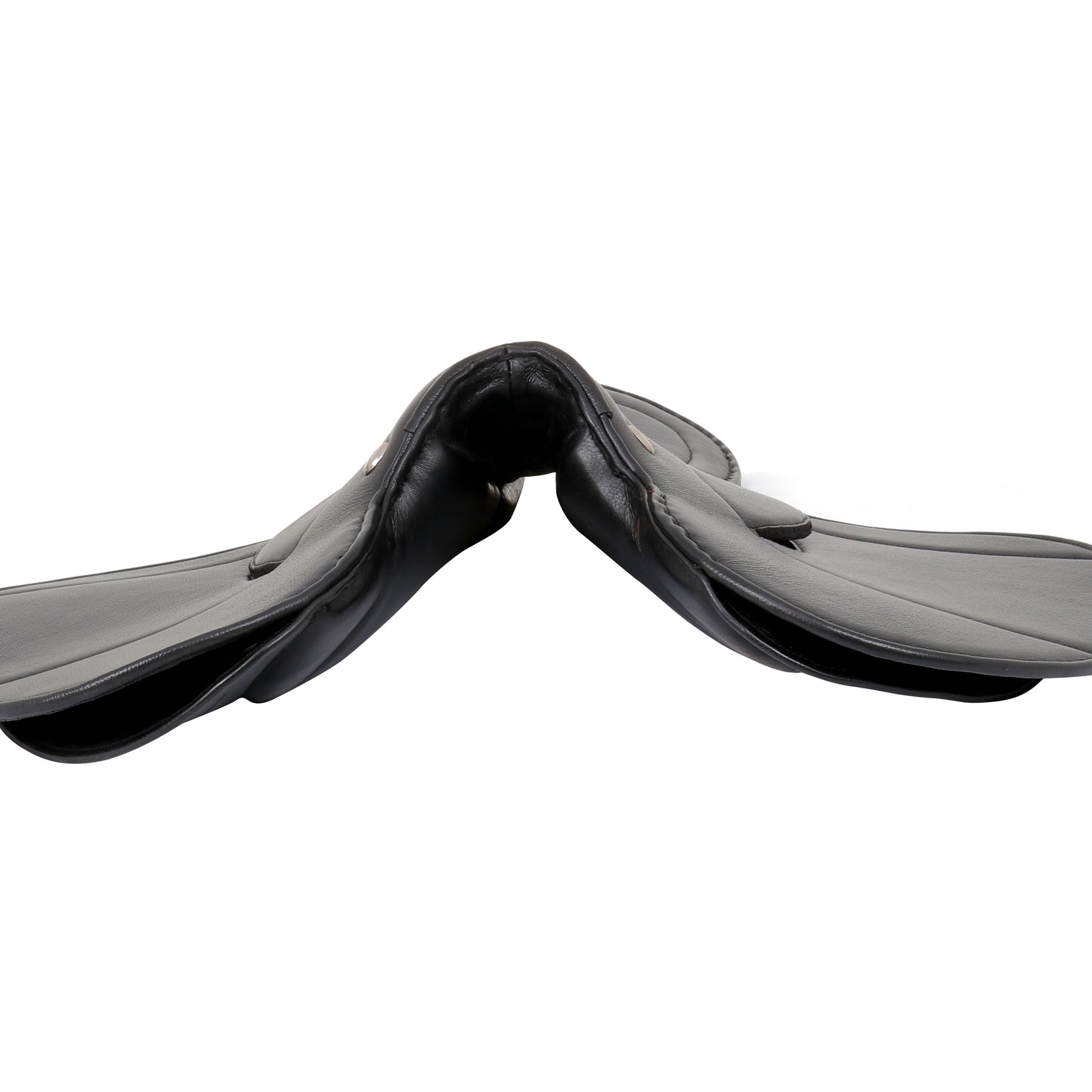 SIE Jumping Genuine Leather English Saddle Aluminum Die Cast British Half Tree 15″ Flap Show & Training