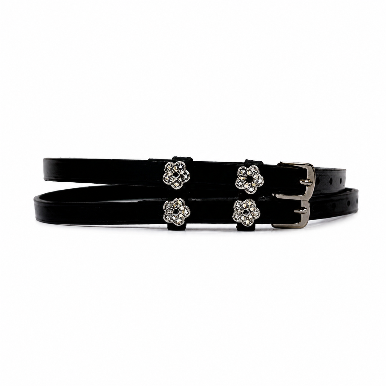 SIE Flower Spur Strap - English Leather Spur Straps