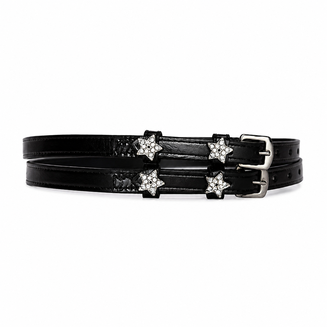 Pair SIE STAR Spur Straps - English Leather Spur Straps