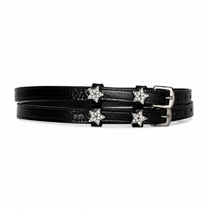 Pair SIE STAR Spur Straps - English Leather Spur Straps