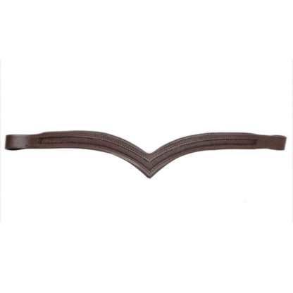 Bulk Lot of 132 Empty Channel LEATHER Padded BROWBANDS for BRIDLES 8 mm