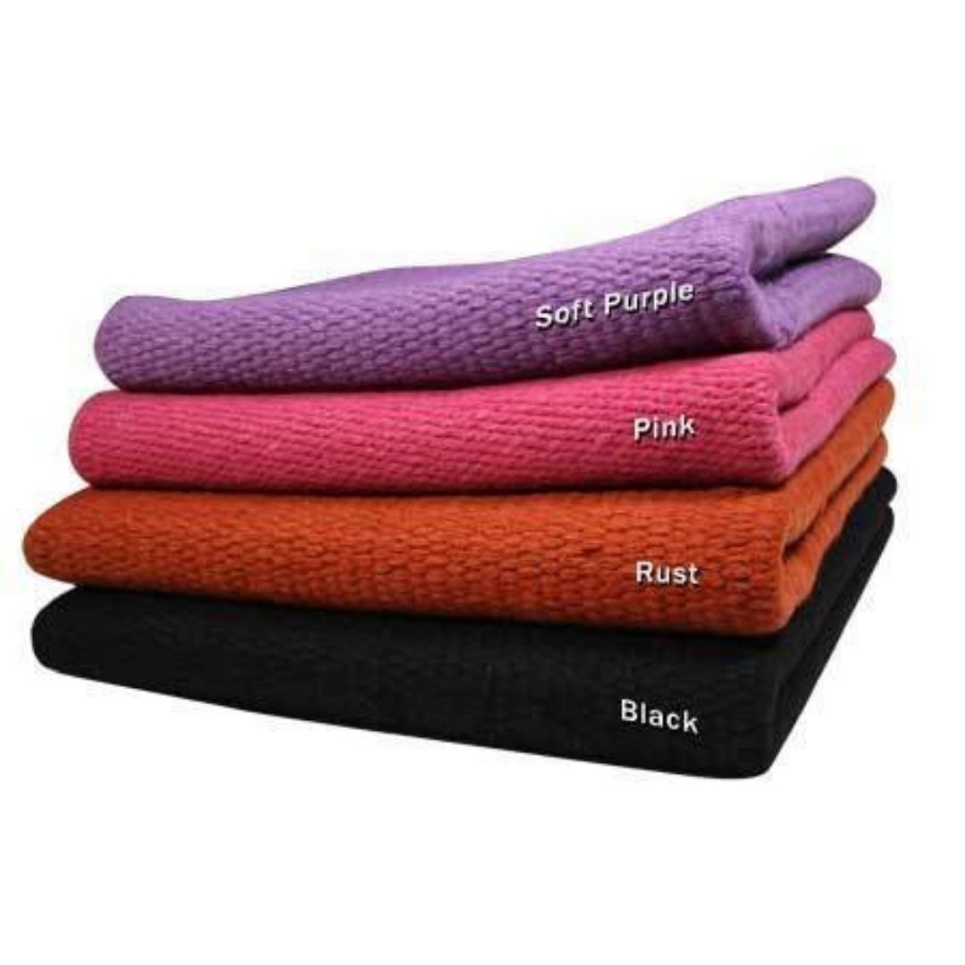 Solid Color New Zealand Wool Saddle Blankets