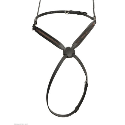 SIE Qty. 3 Empty channel Figure 8 / grackle leather nosebands 8 mm SALE PRICE