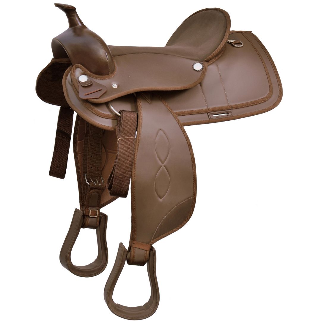 Western synthetic saddle