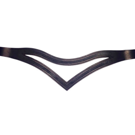 Double Empty channel browbands - U and V / Padded / Unpadded