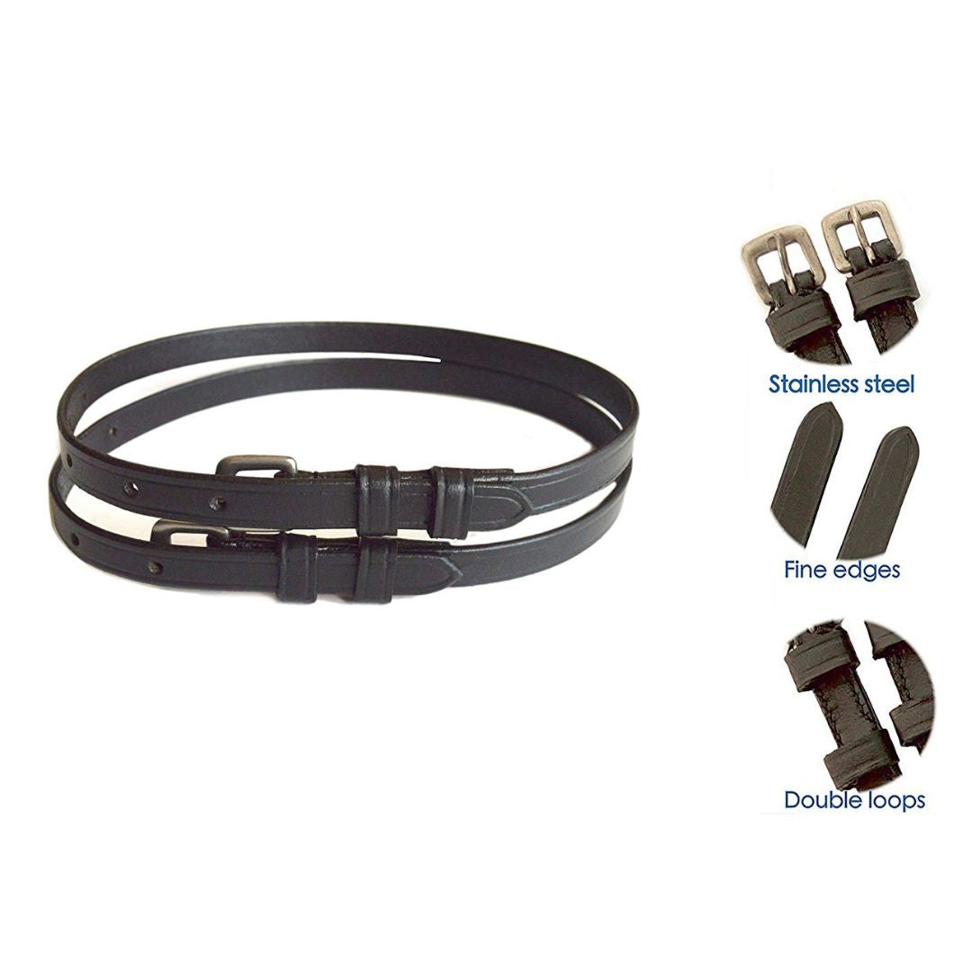 Bulk Lot of Plain Leather Spur Straps 17'' - 20''
