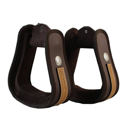 Basket Weave Overlay Stirrups