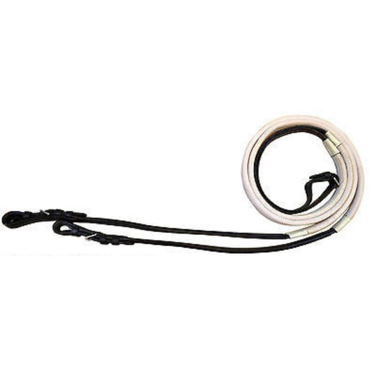 USA Leather white rubber reins 60 inches