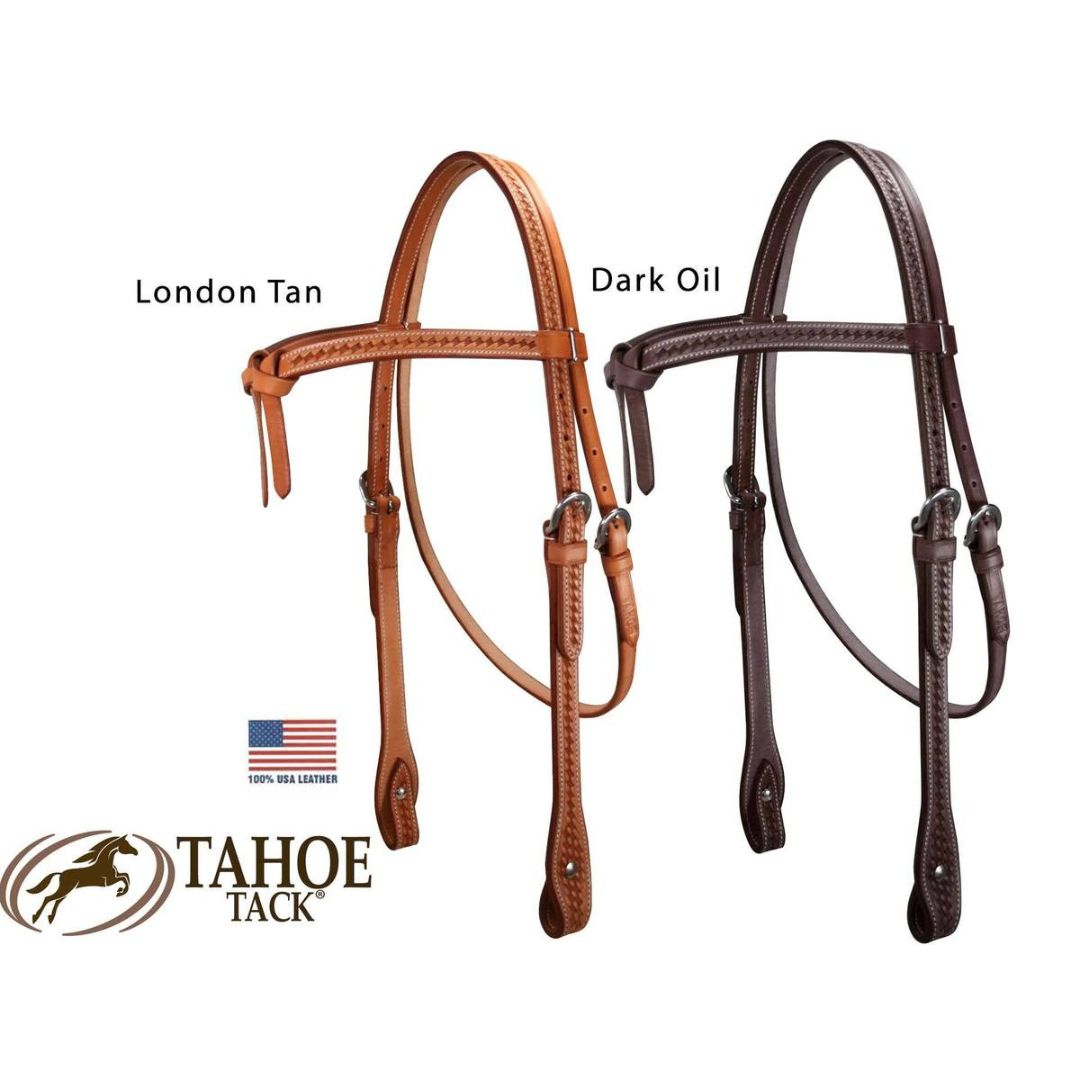 Weave Knotted Headstall & Breast Collar Set